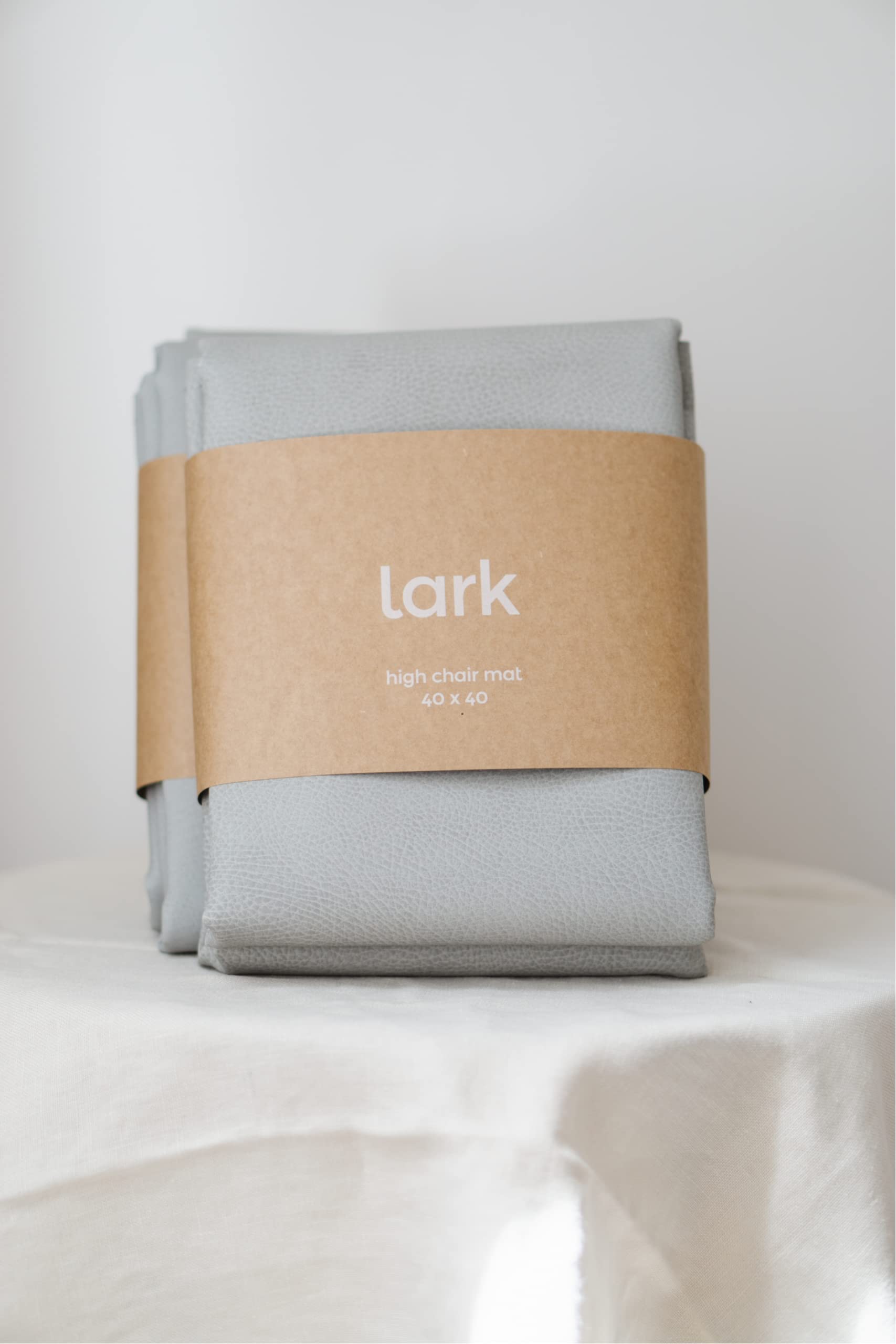 Lark Baby Goods wipe-clean texture highlights quick cleanup after meals