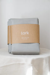 Lark Baby Goods wipe-clean texture highlights quick cleanup after meals