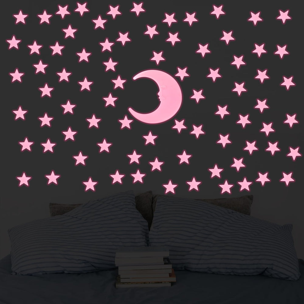 Larrel 100 stars and 1 moon provide customizable celestial accents for parties or celebrations.