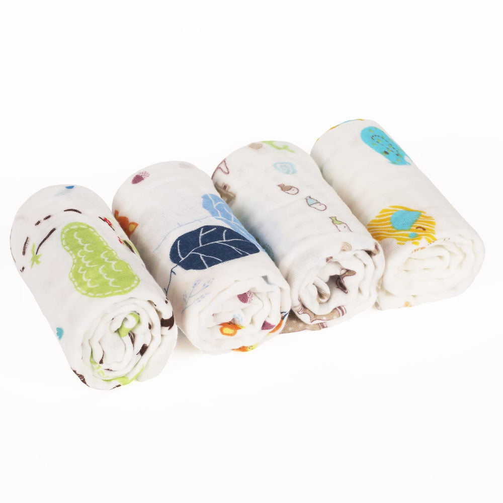 lasoftan baby burp cloths double as soft facial wipes