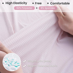 lasoftan jersey swaddle 40x30 inches, ready for easy wrapping and calm swaddling.