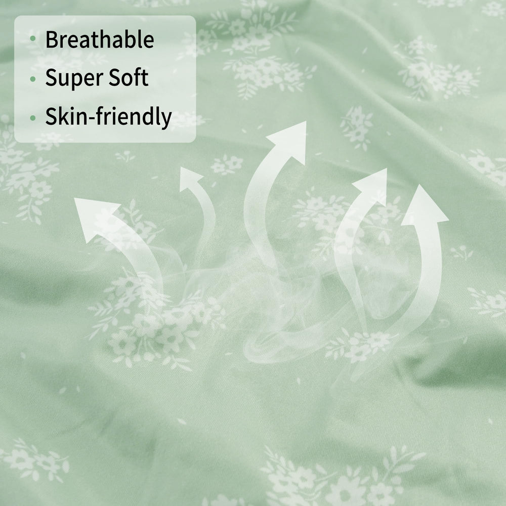 Lasoftan Jersey Swaddle Blanket baby-wrapped showing generous 40x30 size for secure wraps.