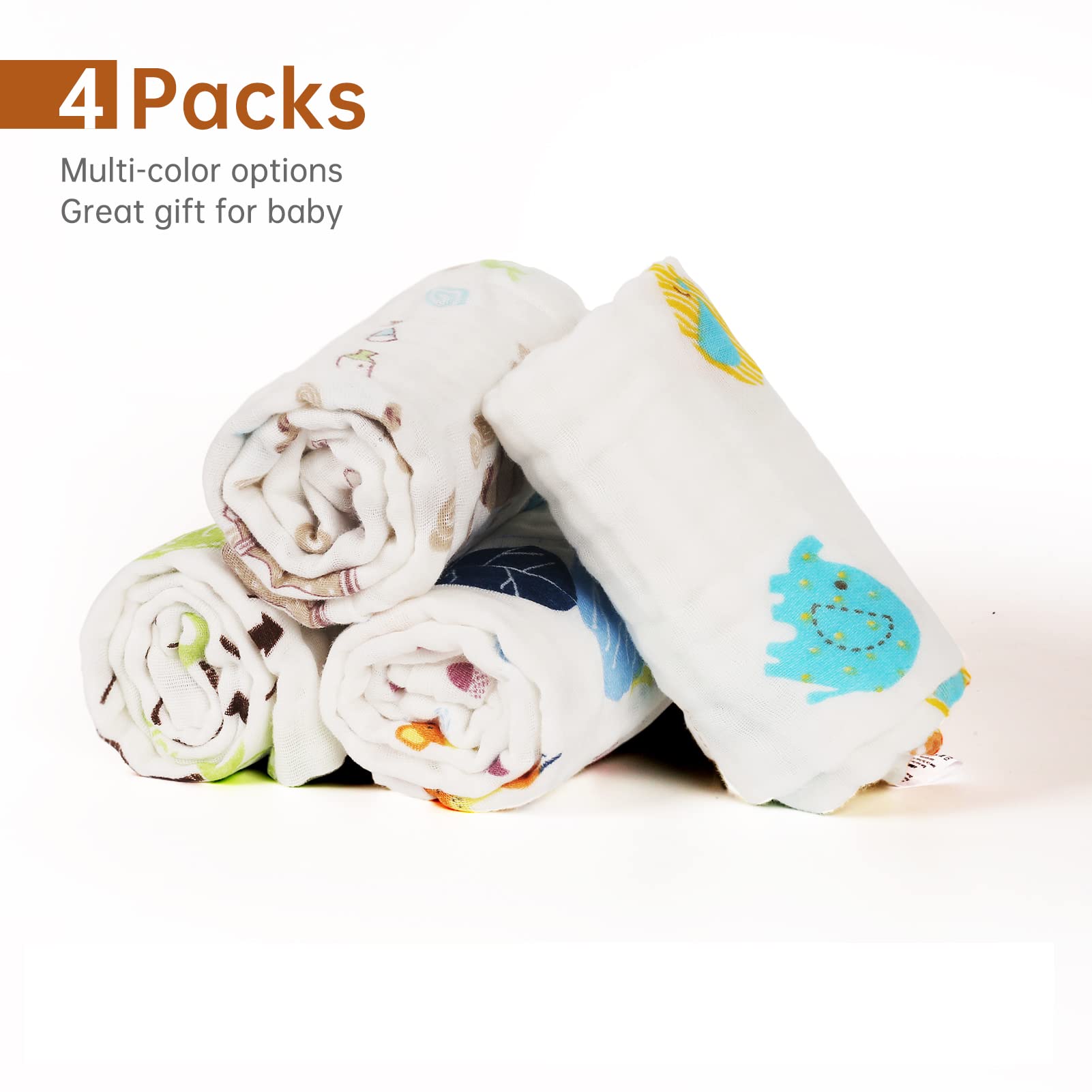 lasoftan Love Hearts & Flowers burp cloth pattern adds cute style during feeds