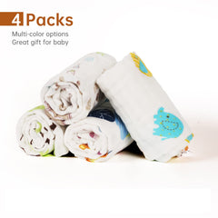 lasoftan Love Hearts & Flowers burp cloth pattern adds cute style during feeds