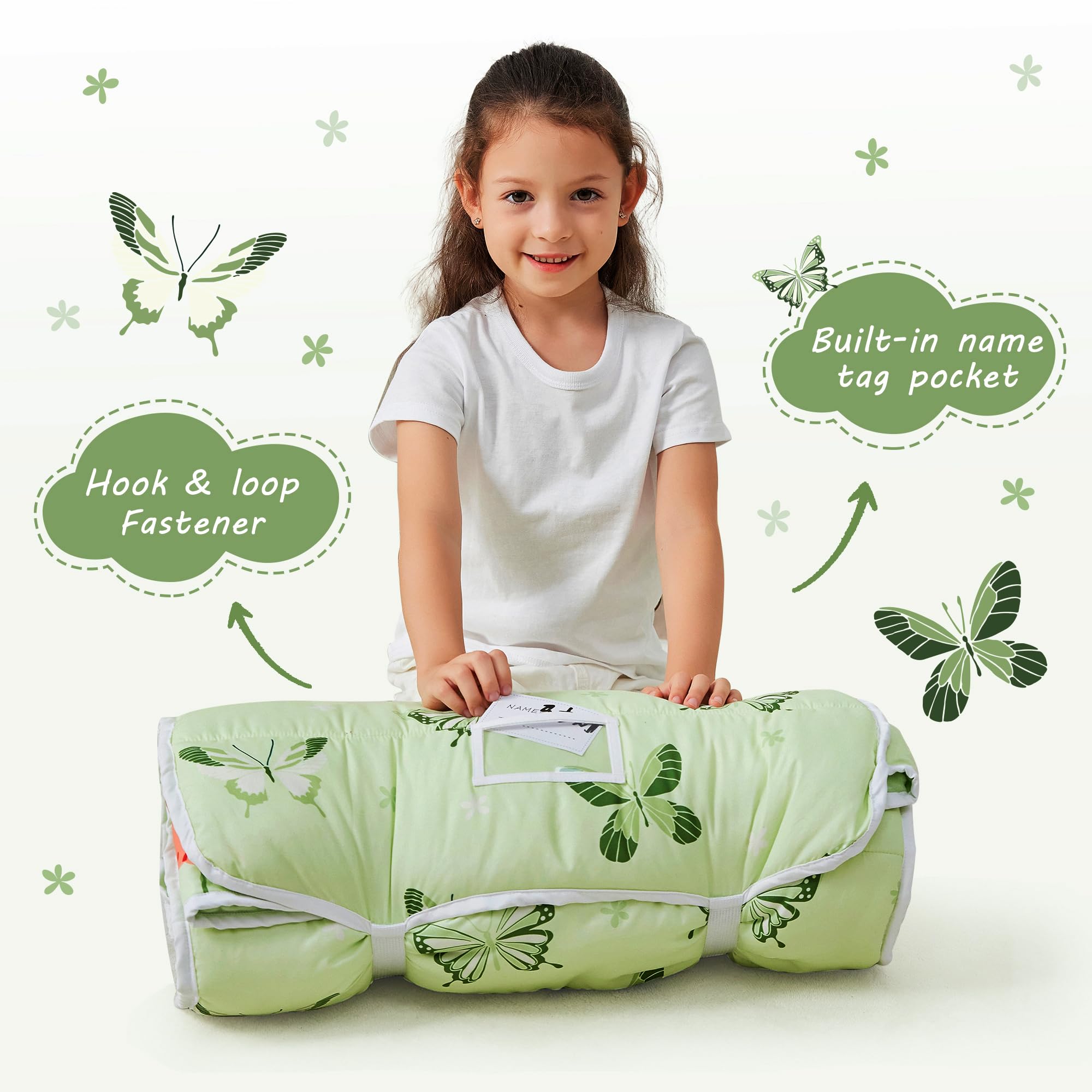 Lasoftan nap mat blanket fleece close-up emphasizes warmth and softness