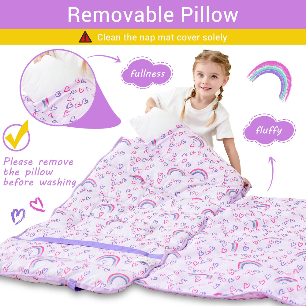 Lasoftan nap mat easy-care washable keeps colors vibrant