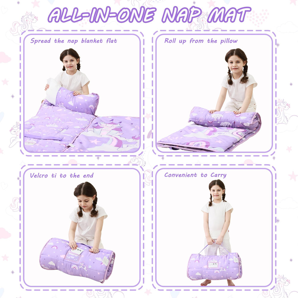 lasoftan toddler nap mat measurements-50x21 shows extra-large size for growing toddlers