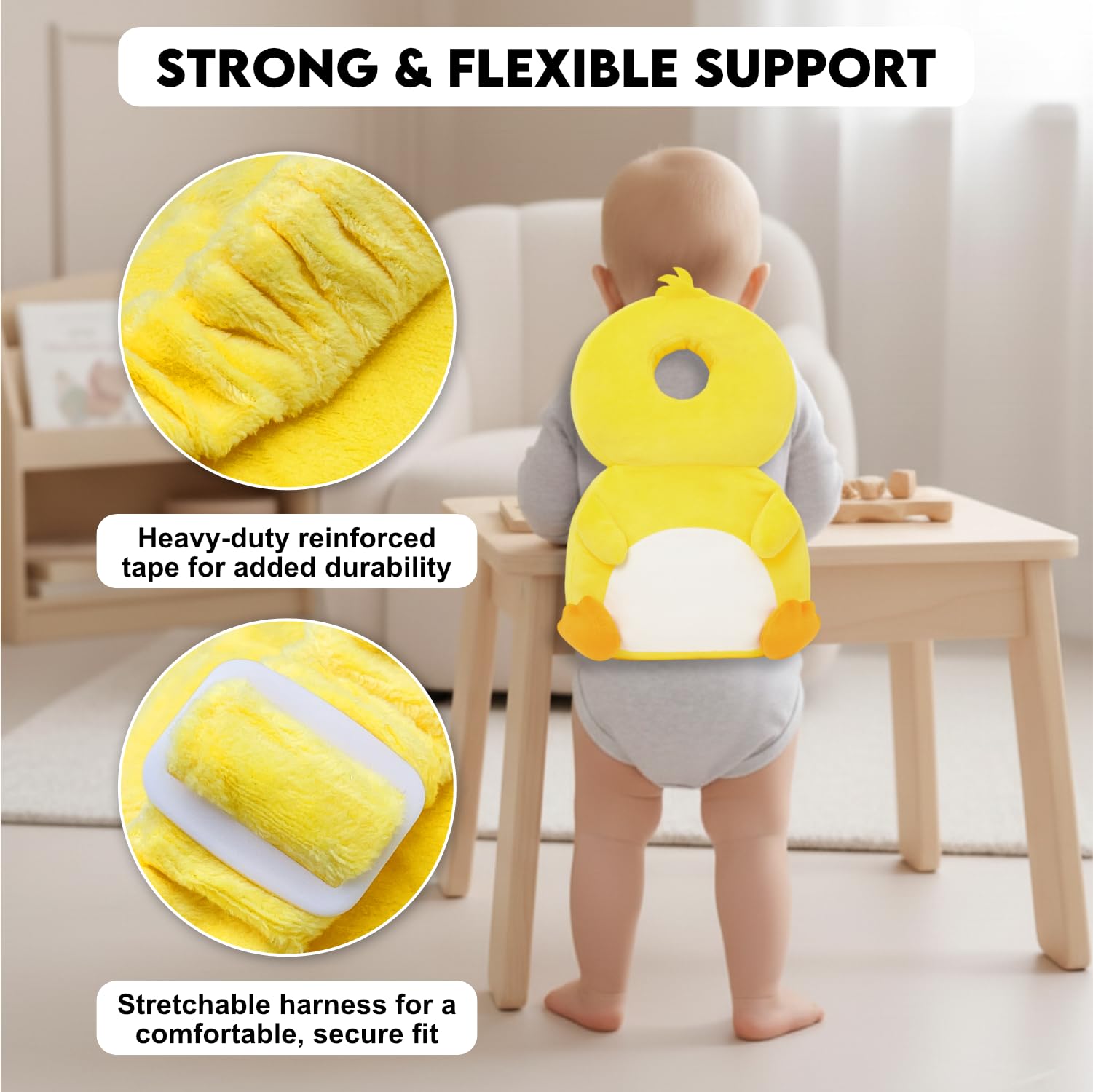 LaSognna crawling-friendly backpack helps babies explore safely.