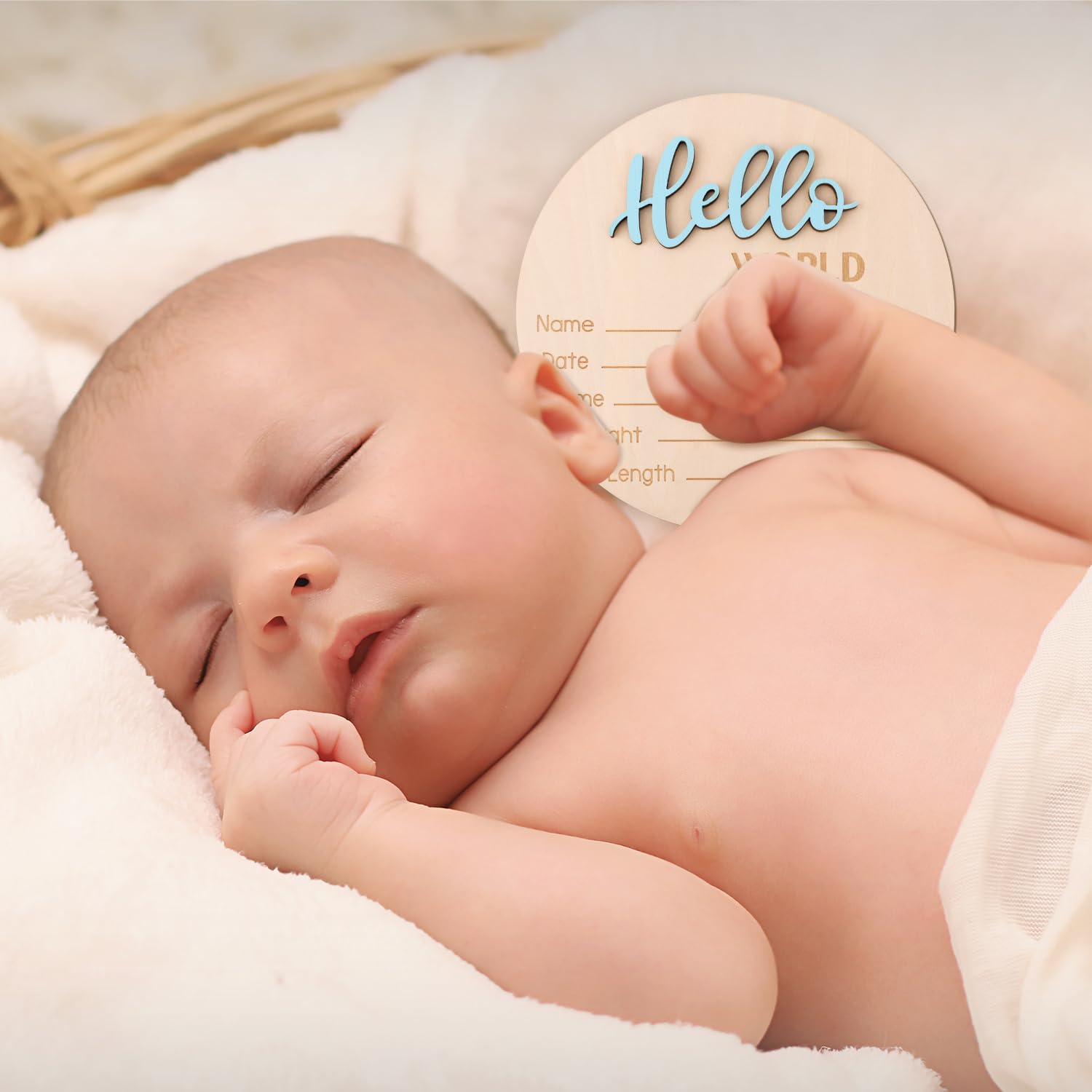 lasuroa newborn gift sign ideal for showers and gender reveals