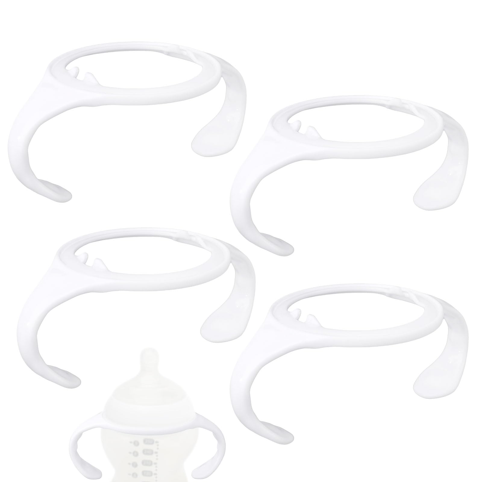 lasuroa baby bottle handles for tommee tippee ergonomic grip supports secure self-feeding.