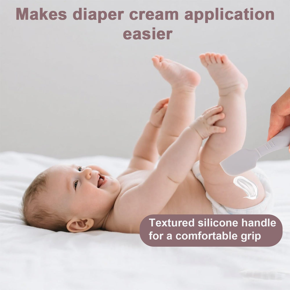 Lasuroa diaper cream spatula package includes two sizes and case