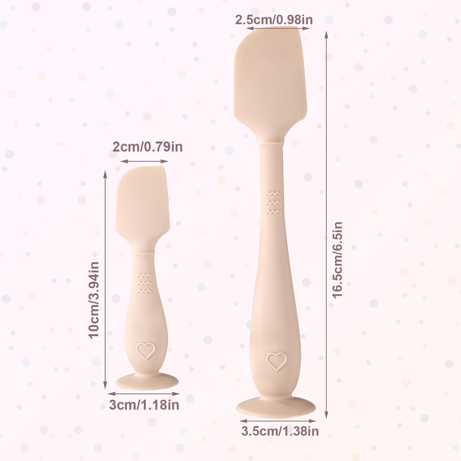 Lasuroa baby diaper cream spatula small for precise coverage