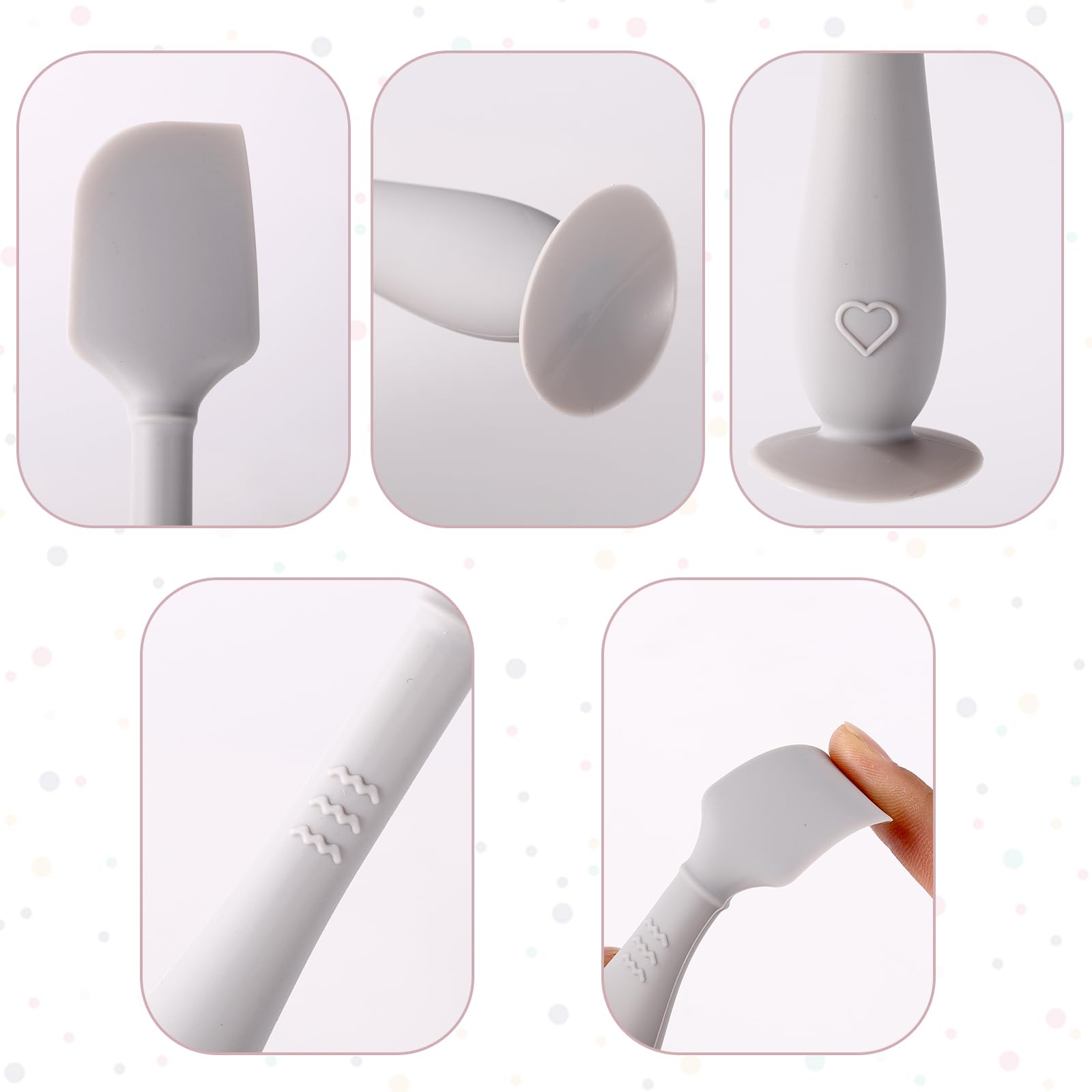 Lasuroa diaper cream spatula with travel case ready for on-the-go use