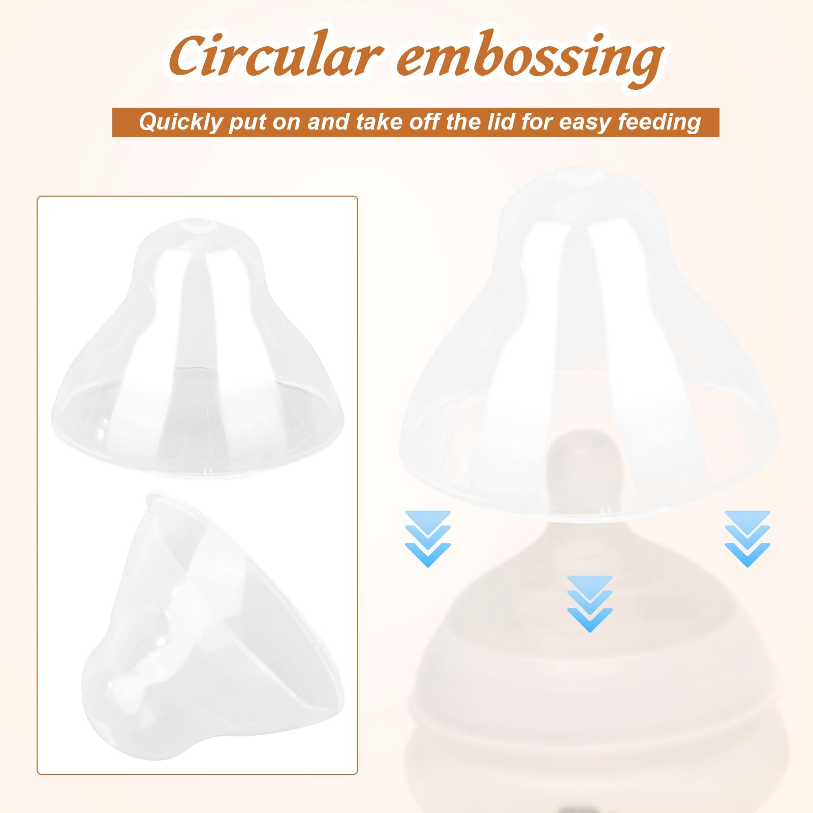 Lasuroa bottle lids dishwasher-safe for easy cleanup after busy feeding times