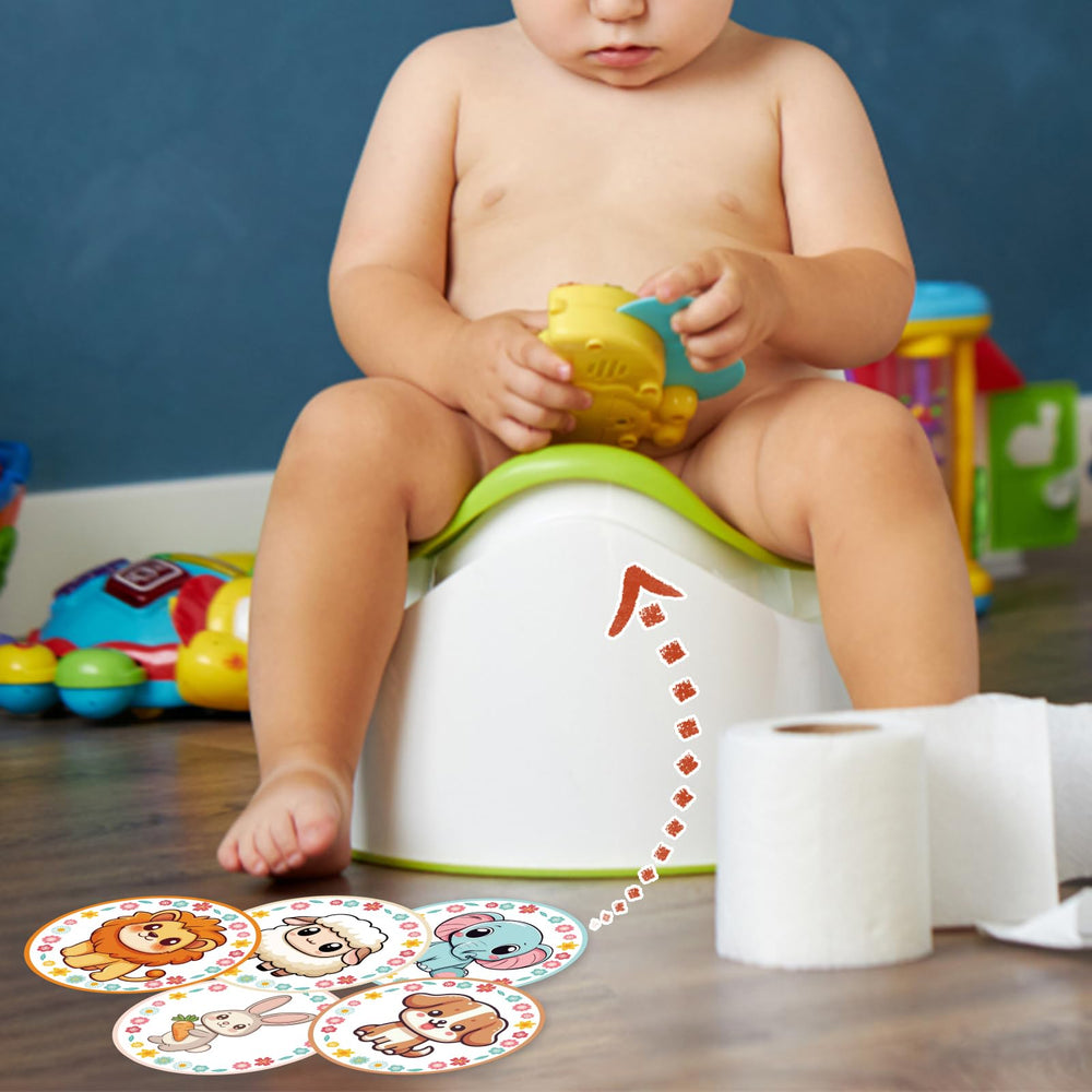 lasuroa potty stickers reusable design for ongoing practice