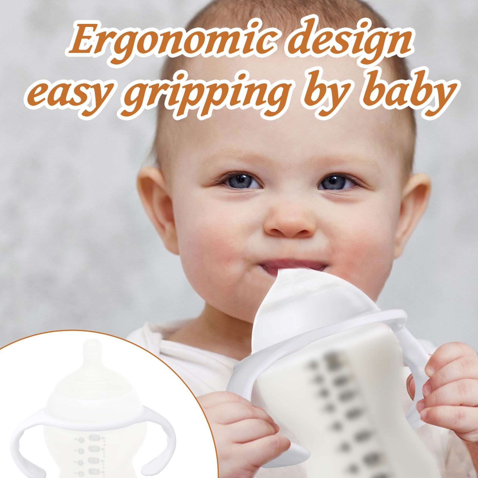 lasuroa tommee tippee compatible handles secure attachment while preserving bottle function.