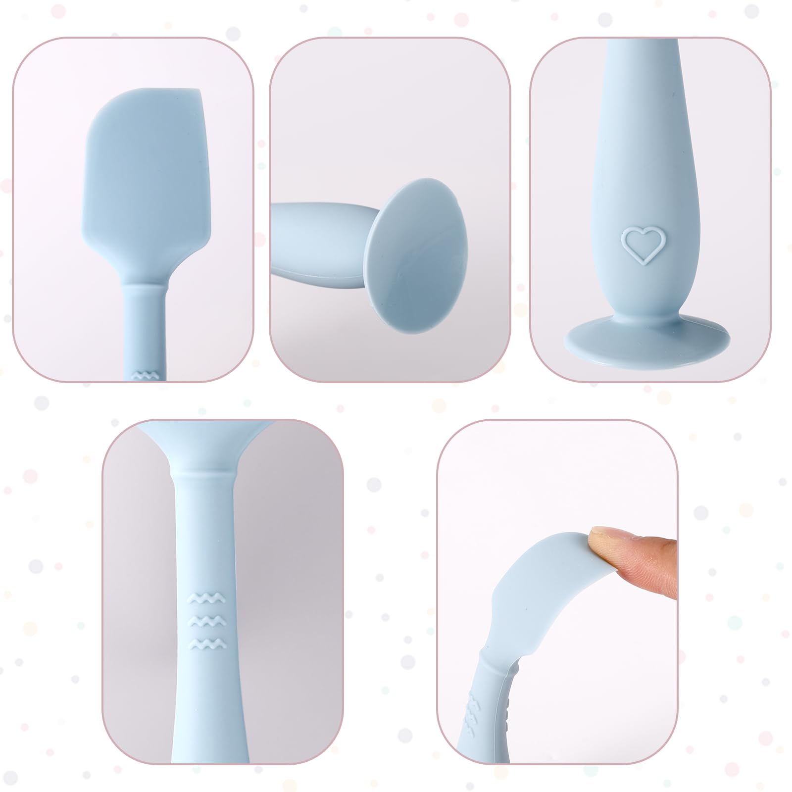 Lasuroa travel case keeps spatulas clean and portable for on-the-go diaper care.