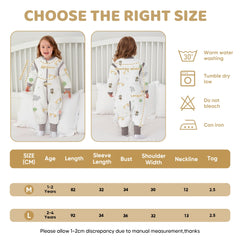 LAT LEE AND TOWN detachable sleeves sleeping bag for adjustable warmth and easy washing.