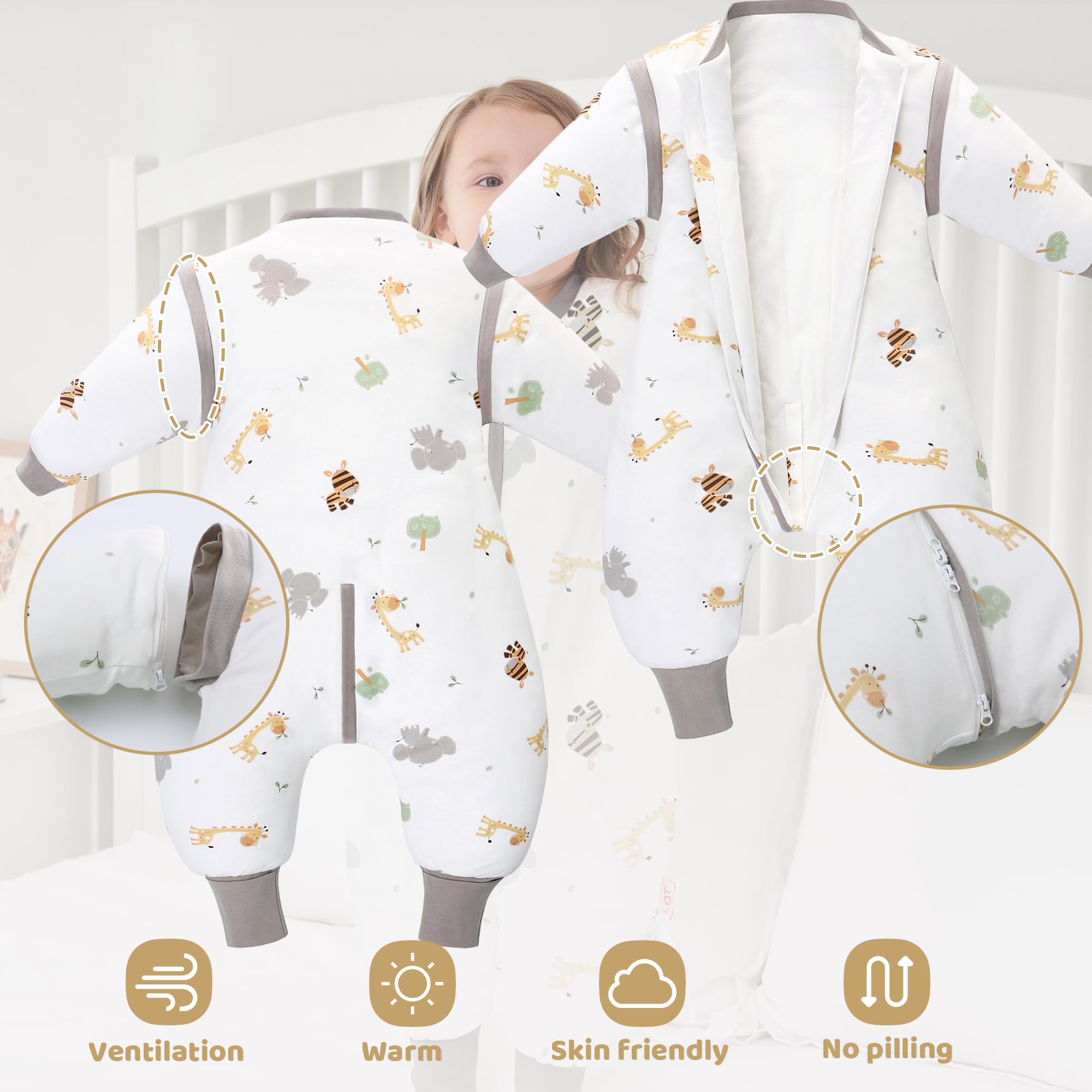 LAT LEE AND TOWN extended ankle design supports walking and safe movement for toddlers.