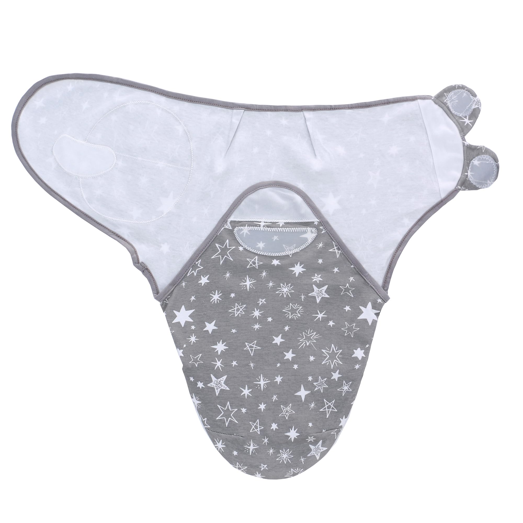 LAT LEE AND TOWN cozy swaddle provides a secure, womb-like feel