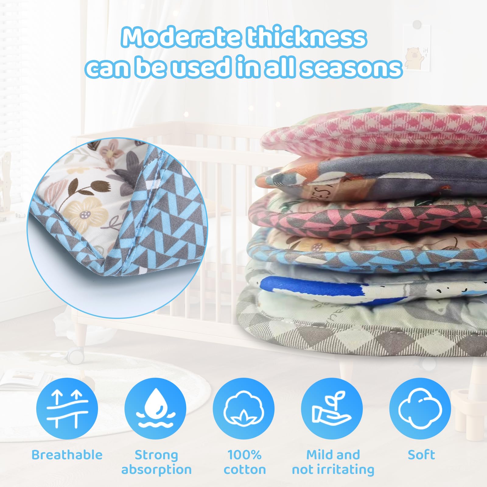 LAT LEE AND TOWN 100% cotton cover highlights breathable comfort