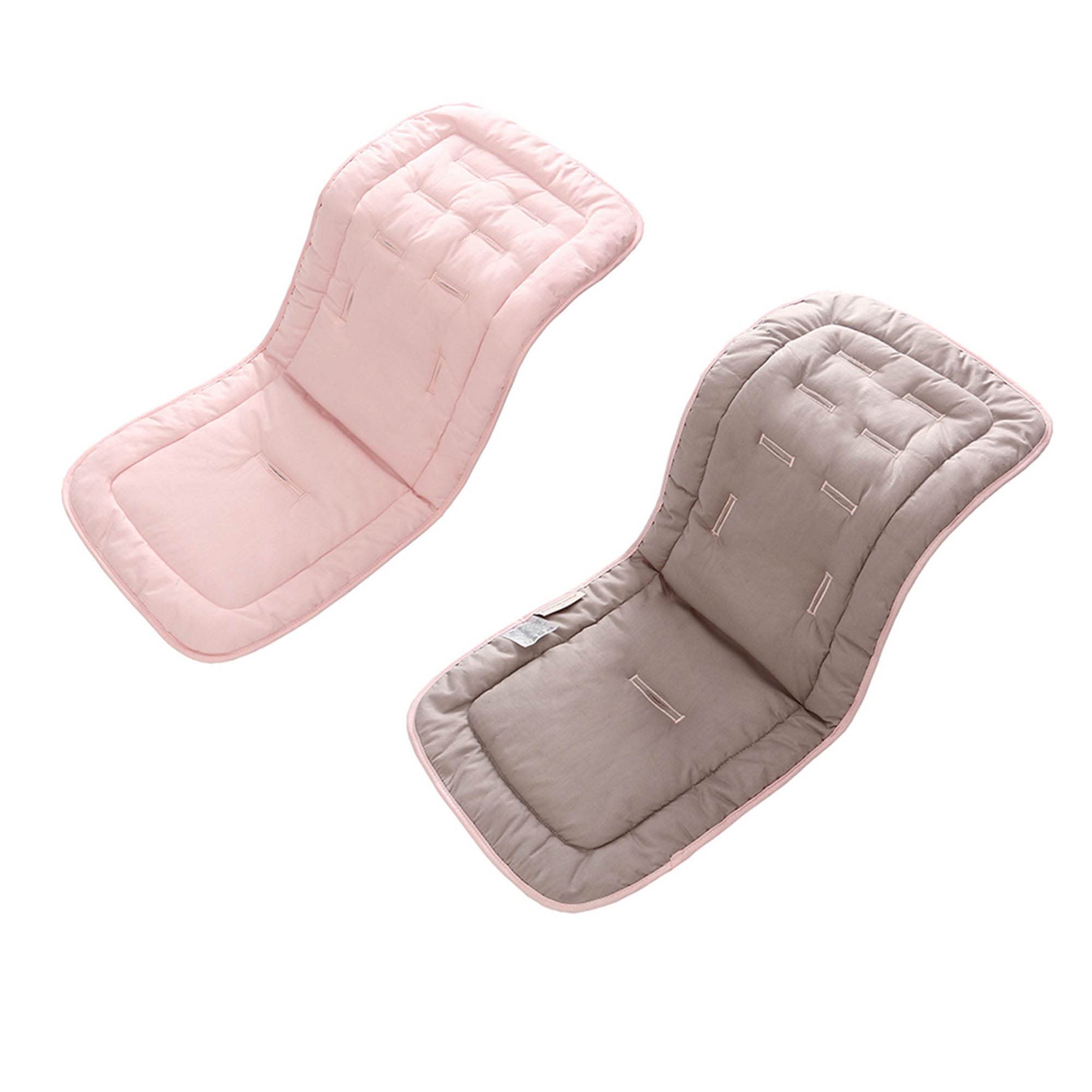 LAT LEE AND TOWN stroller cushion front view — breathable soft cotton for comfortable rides
