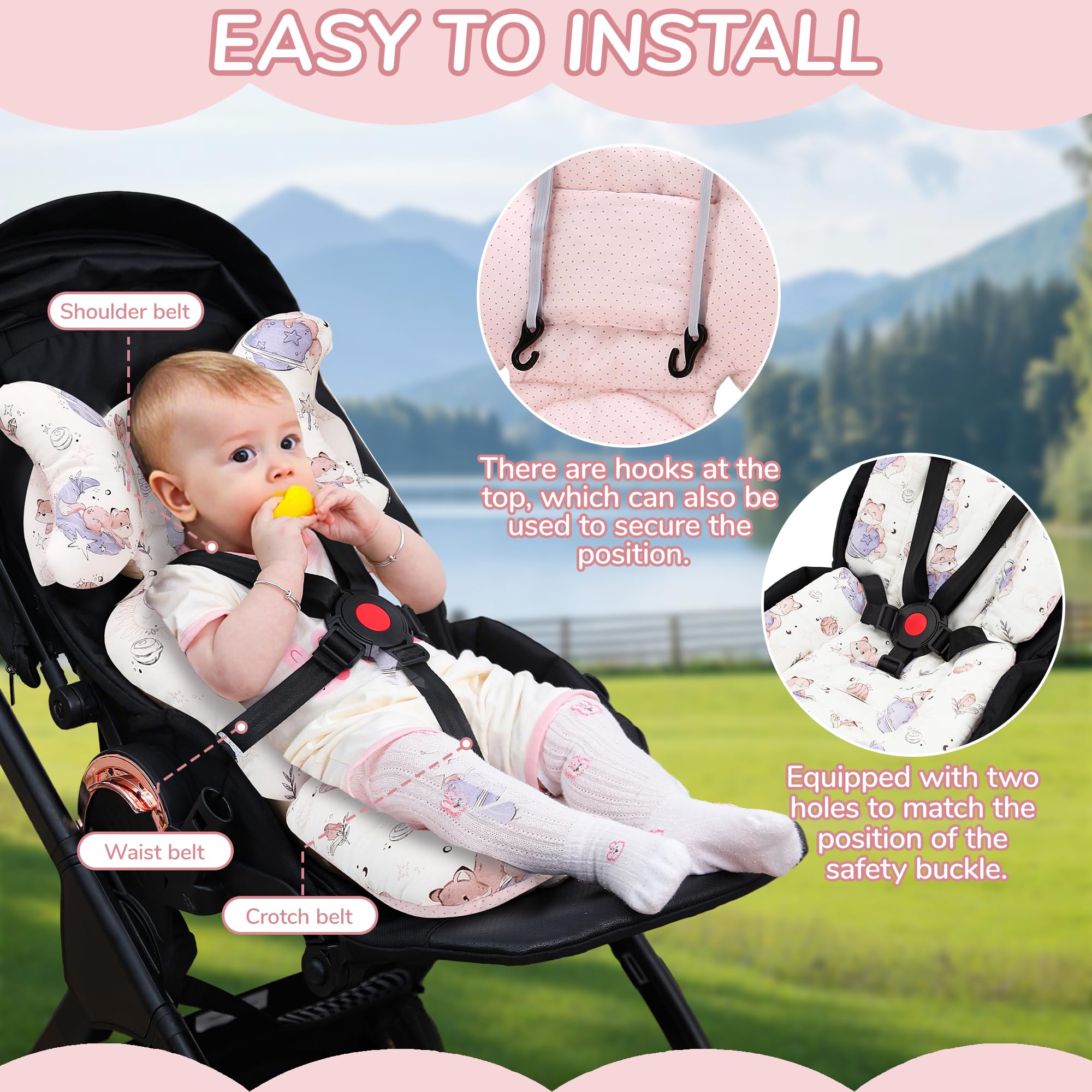 LAT LEE AND TOWN machine washable liner easy cleaning after everyday messes