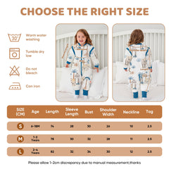 LAT LEE AND TOWN three-way zipper sleepsack for convenient diaper changes