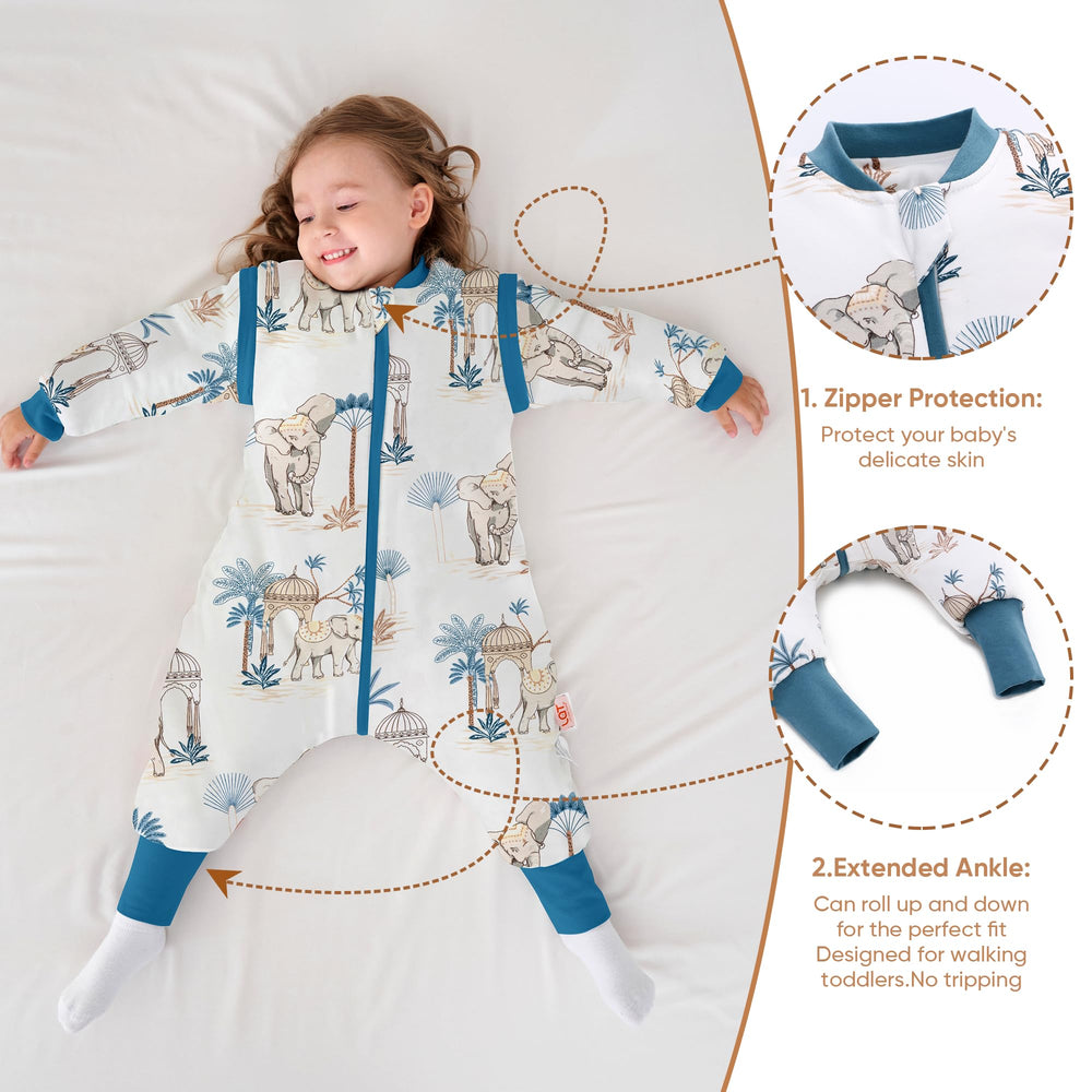 LAT LEE AND TOWN organic cotton sleep bag soft and breathable