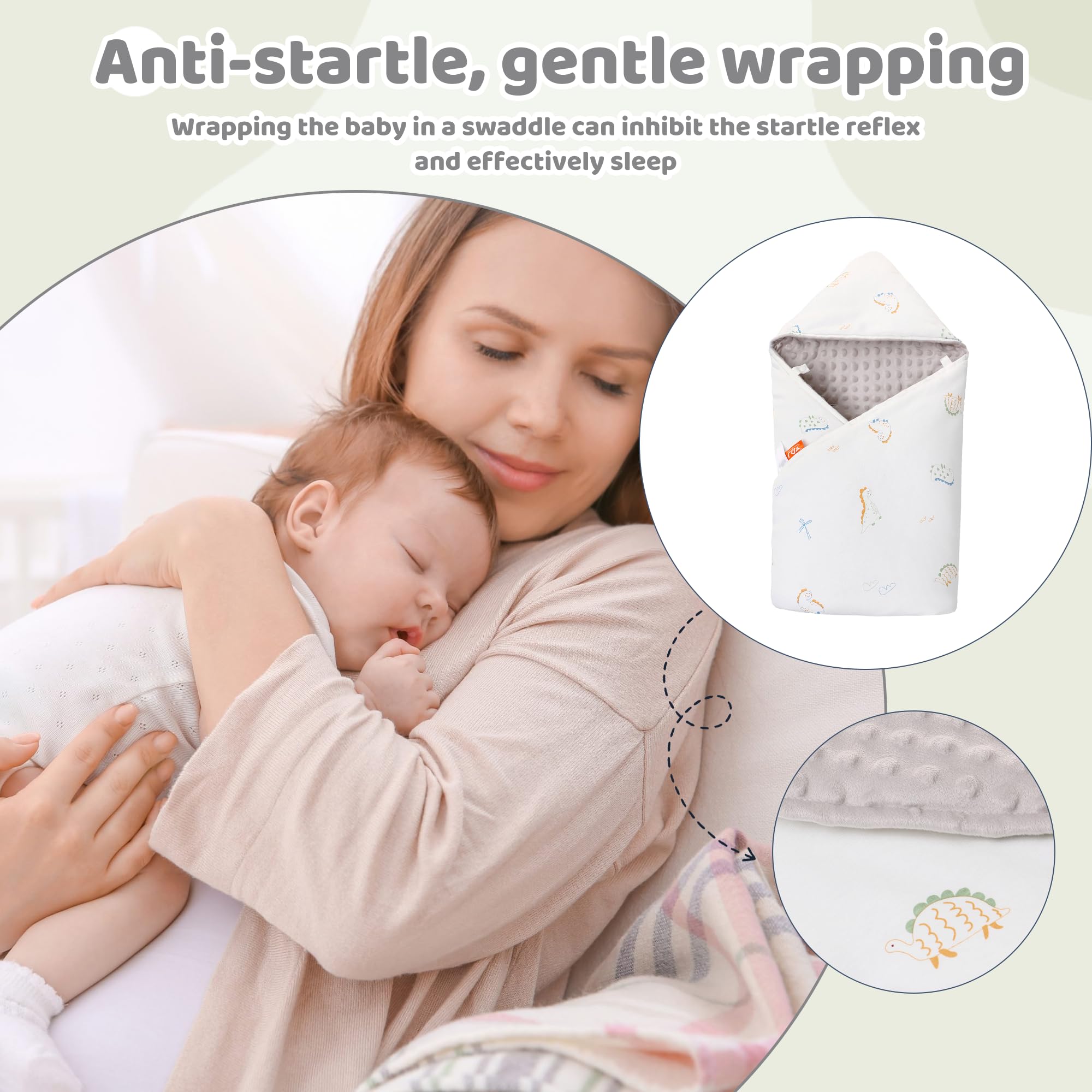LAT LEE AND TOWN winter car seat blanket belt-opening makes transfers easy