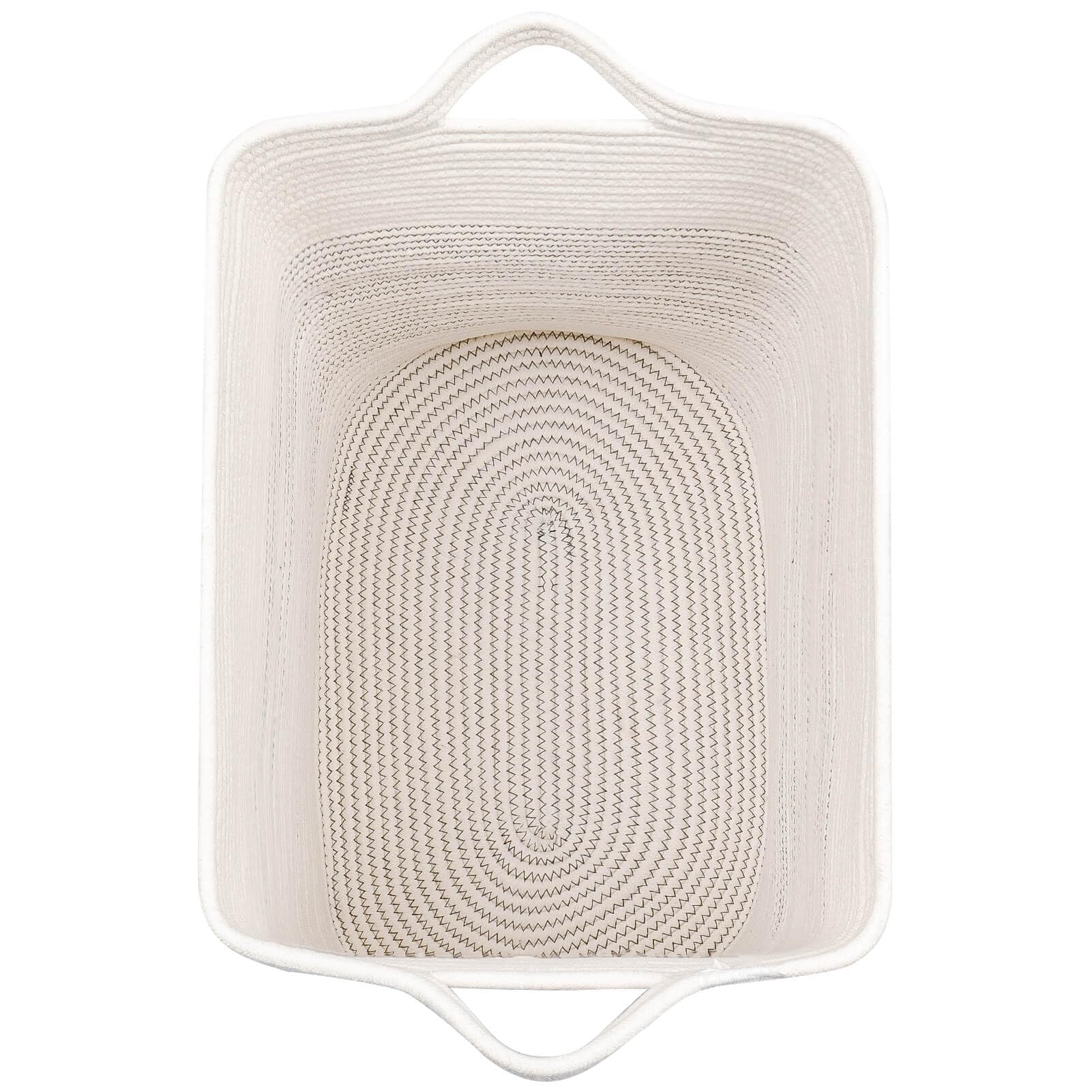 Laughbird blankets storage use case emphasizes soft material capacity and tidy room aesthetics.