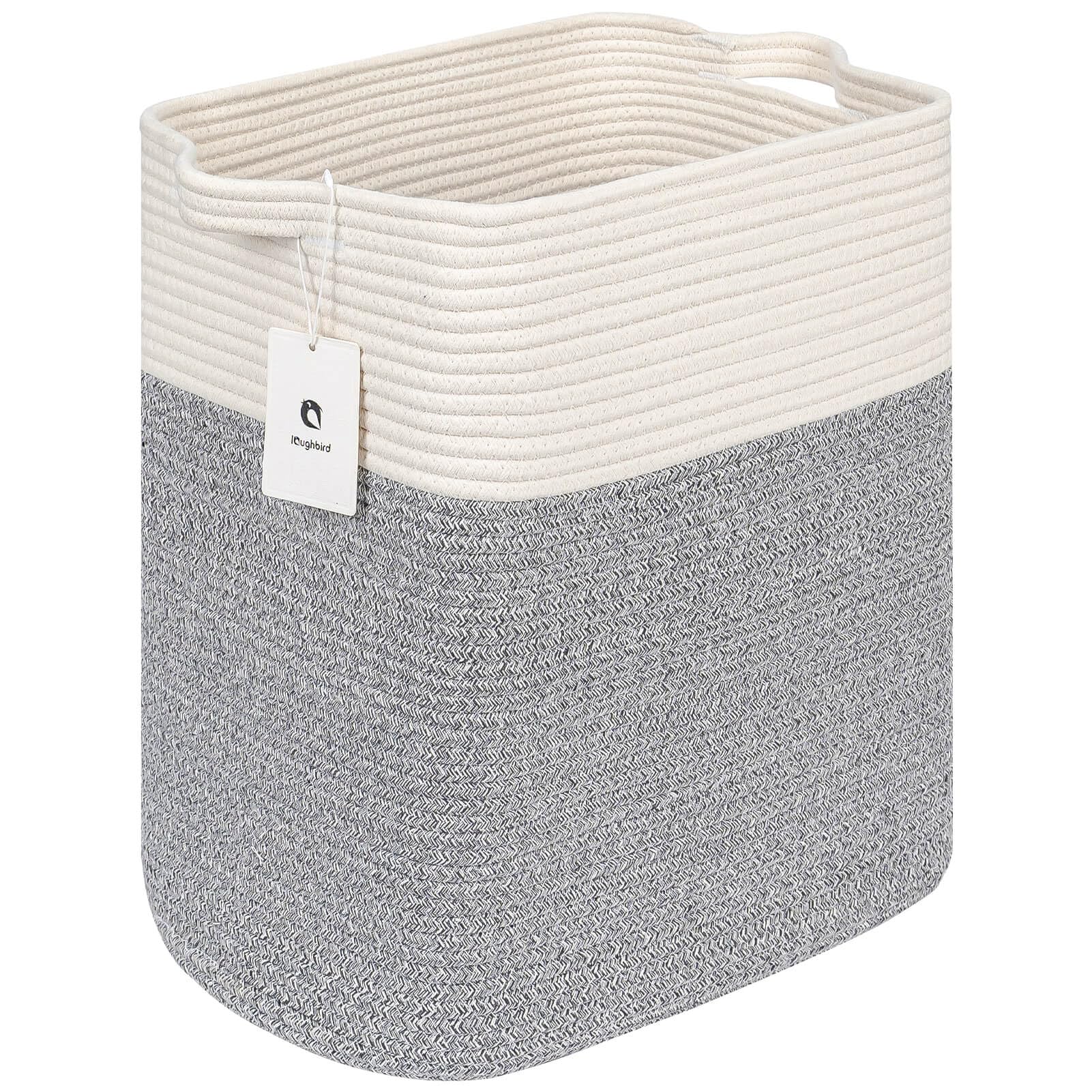laughbird storage baskets two-basket set ideal for versatile home organization