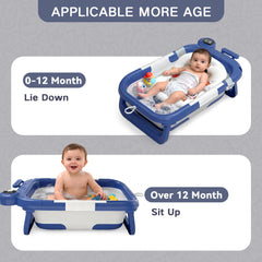 LAUJIA astronaut-blue-bath-cushion close-up shows soft-skin support