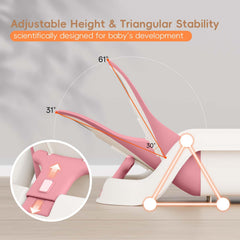 LAUJIA bath kneeler pad cushions knees for comfortable bath time.