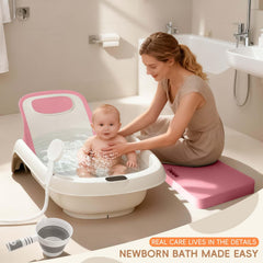 LAUJIA clean rinse cup makes rinsing easy after soapy baths.