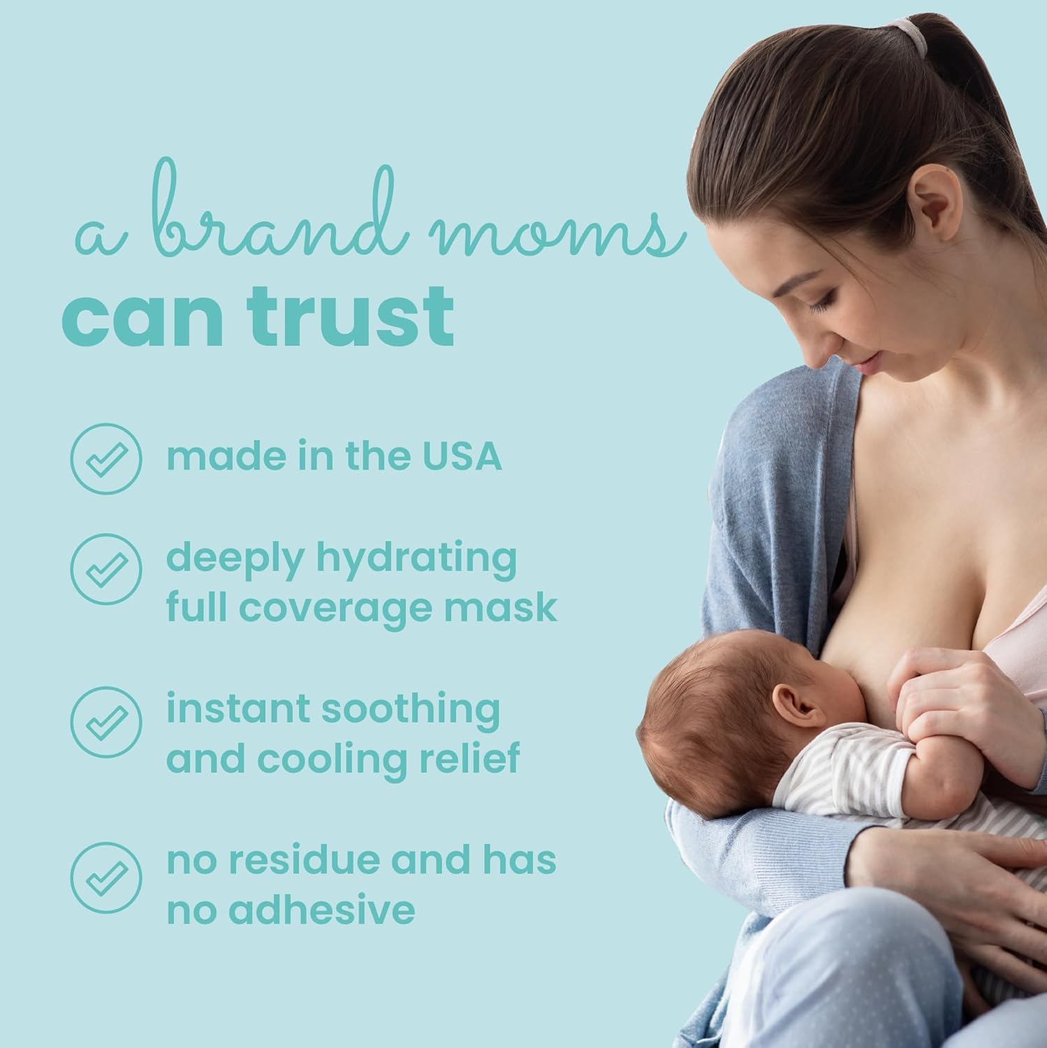 LaVie night-use-breastfeeding-pads illustrate discreet cooling relief during evening feeds.