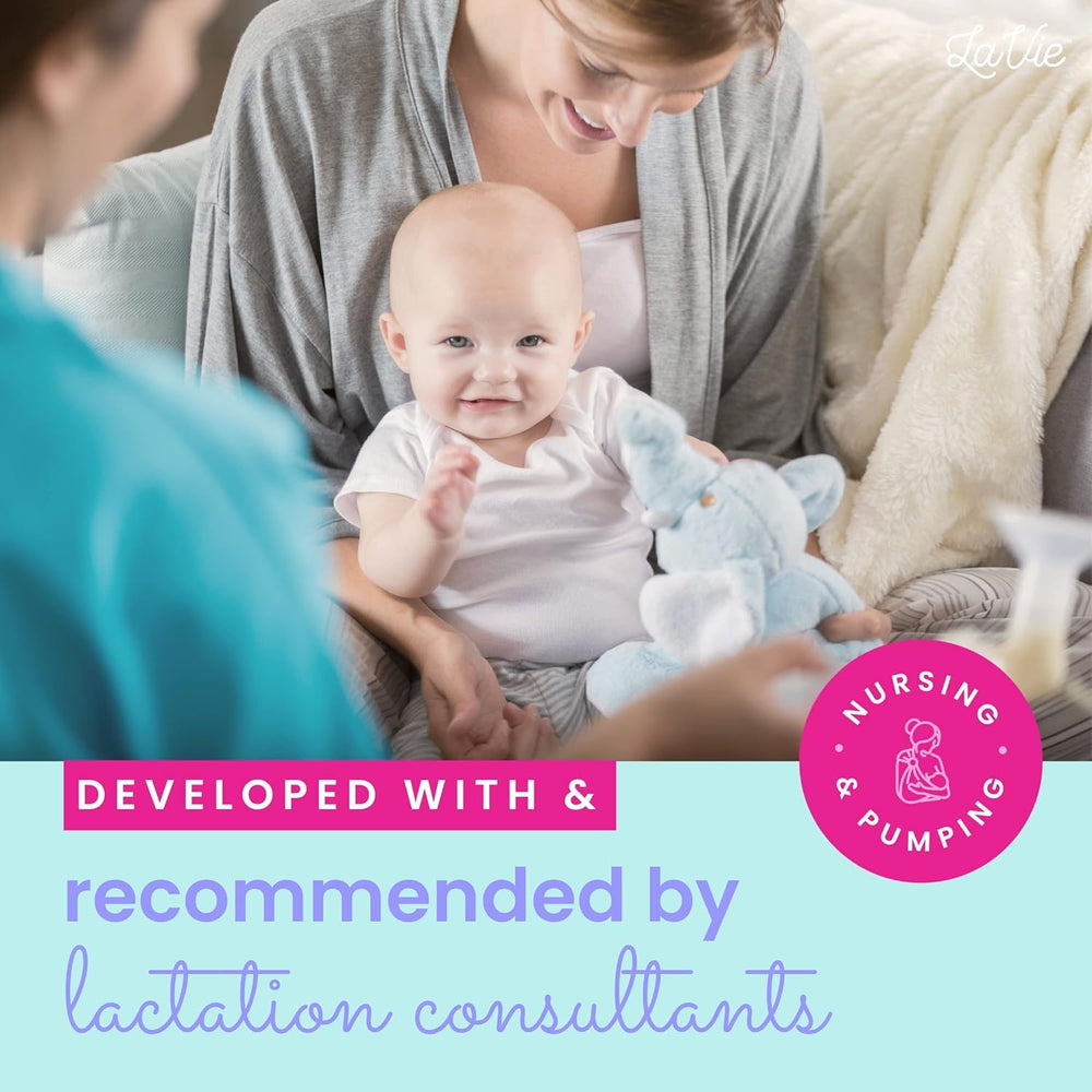 LaVie warming lactation massager soft waterproof silicone is easy to clean after use