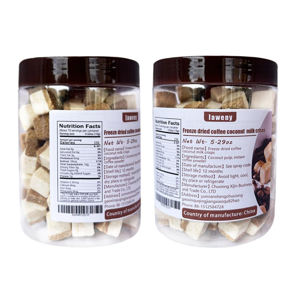 Laweny easy-to-carry snacks fit into bags and pockets