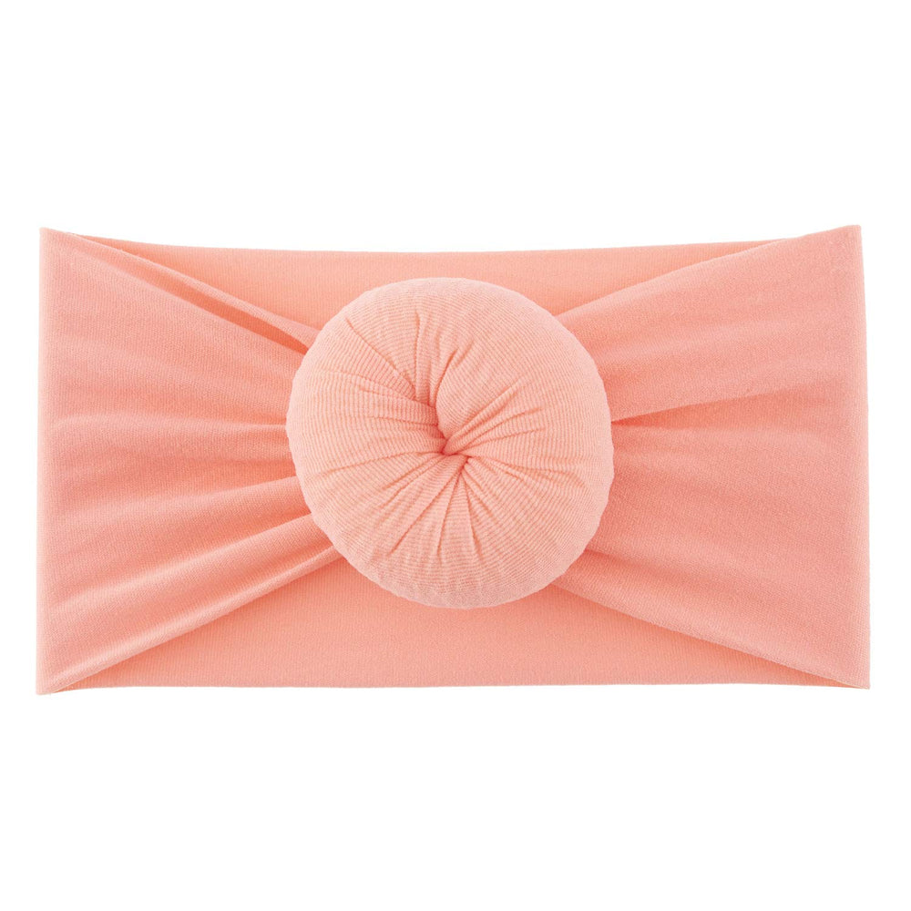 Lawie donut top-knot headband red designed for all-day comfort during play