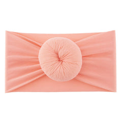 Lawie donut top-knot headband red designed for all-day comfort during play