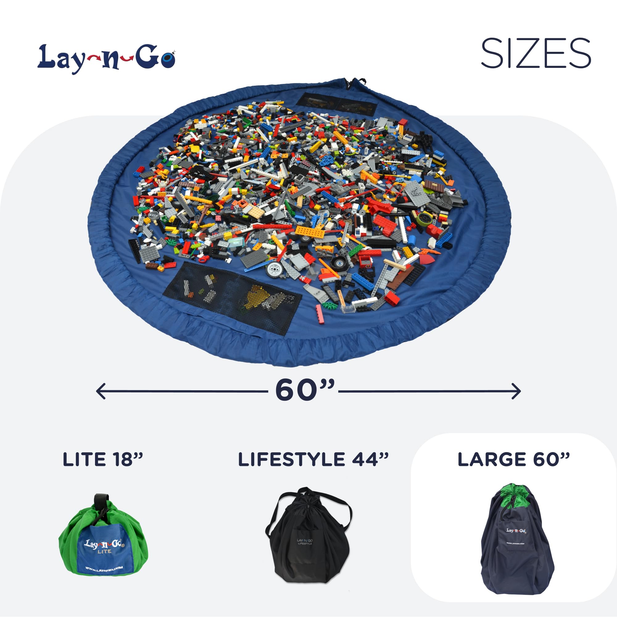 Lay-n-Go portable design makes travel to grandma's easy