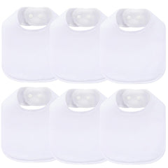 lazyrhino 8-pack baby bibs with soft-absorbent fabric for cozy teething days.