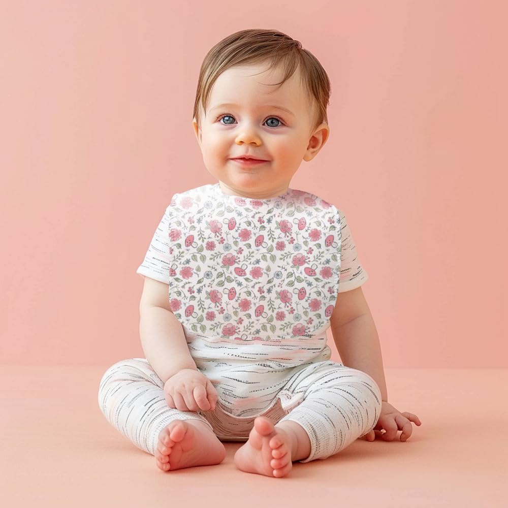 lazyrhino 0-3 years neck snaps fit growing baby comfortably