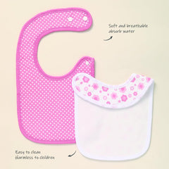 LazyRhino baby bib 8-pack with variety colors for daily use.