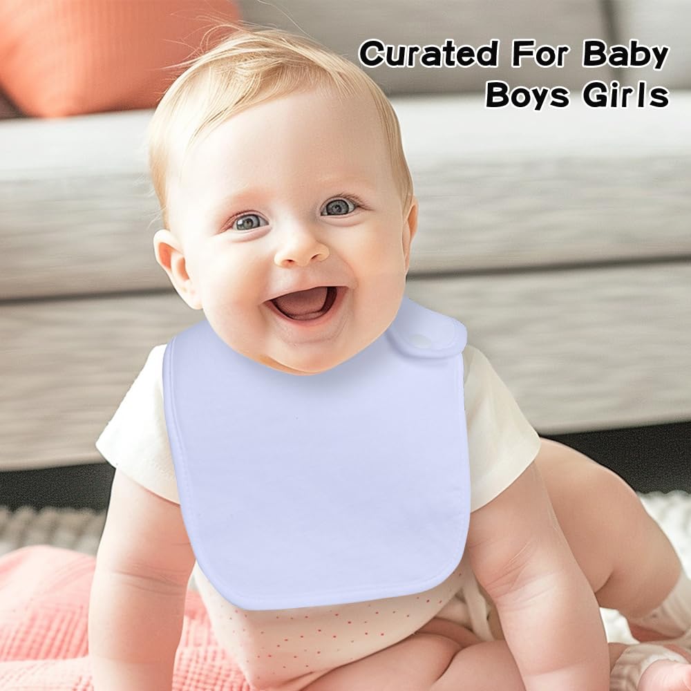 lazyrhino baby bibs gift-ready packaging for baby showers.