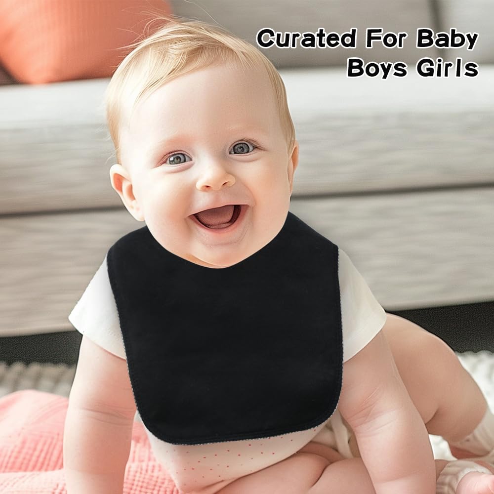 lazyrhino unisex-baby-bibs-0-3-years suitable for boys and girls during busy days.