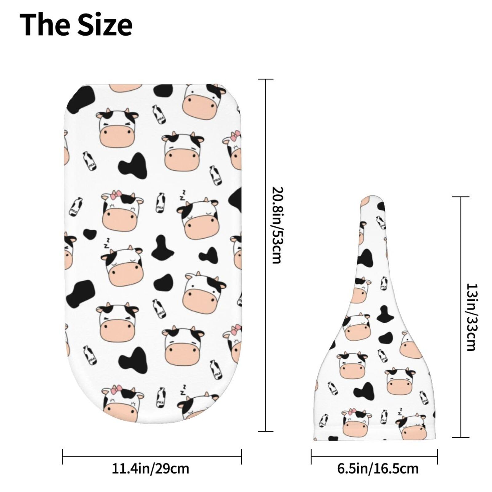 Lcokin swaddle set features no-zip design for skin-friendly snug wrapping.