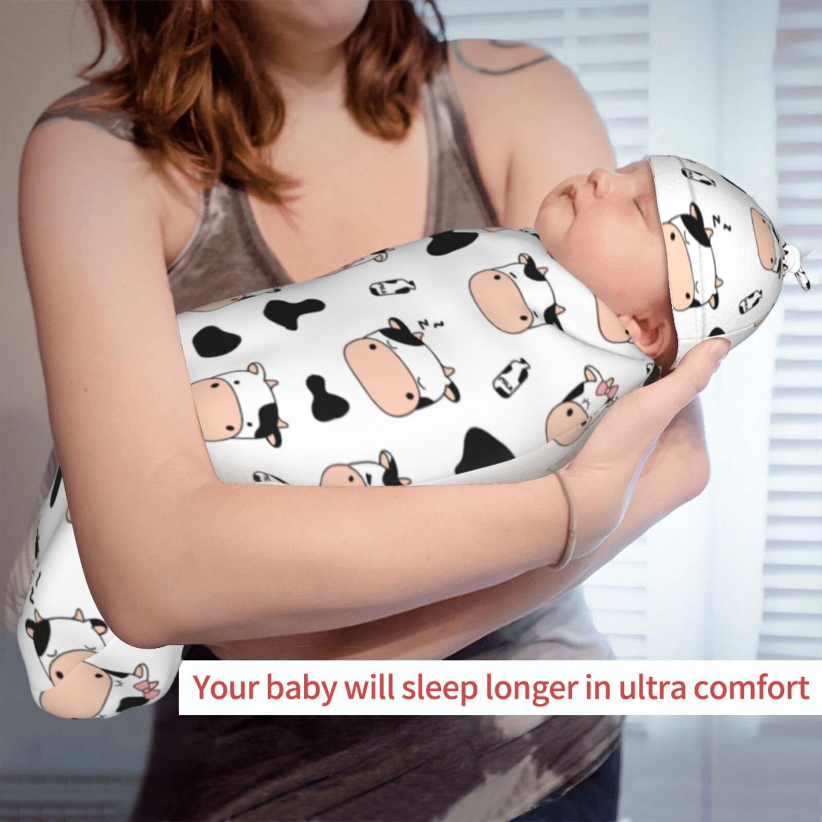 Lcokin swaddle measures 11.4x20.8 inches for 0–6 month fit.