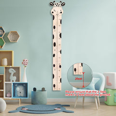 Lcoor height chart shows inch and cm scales for versatile measurement use.