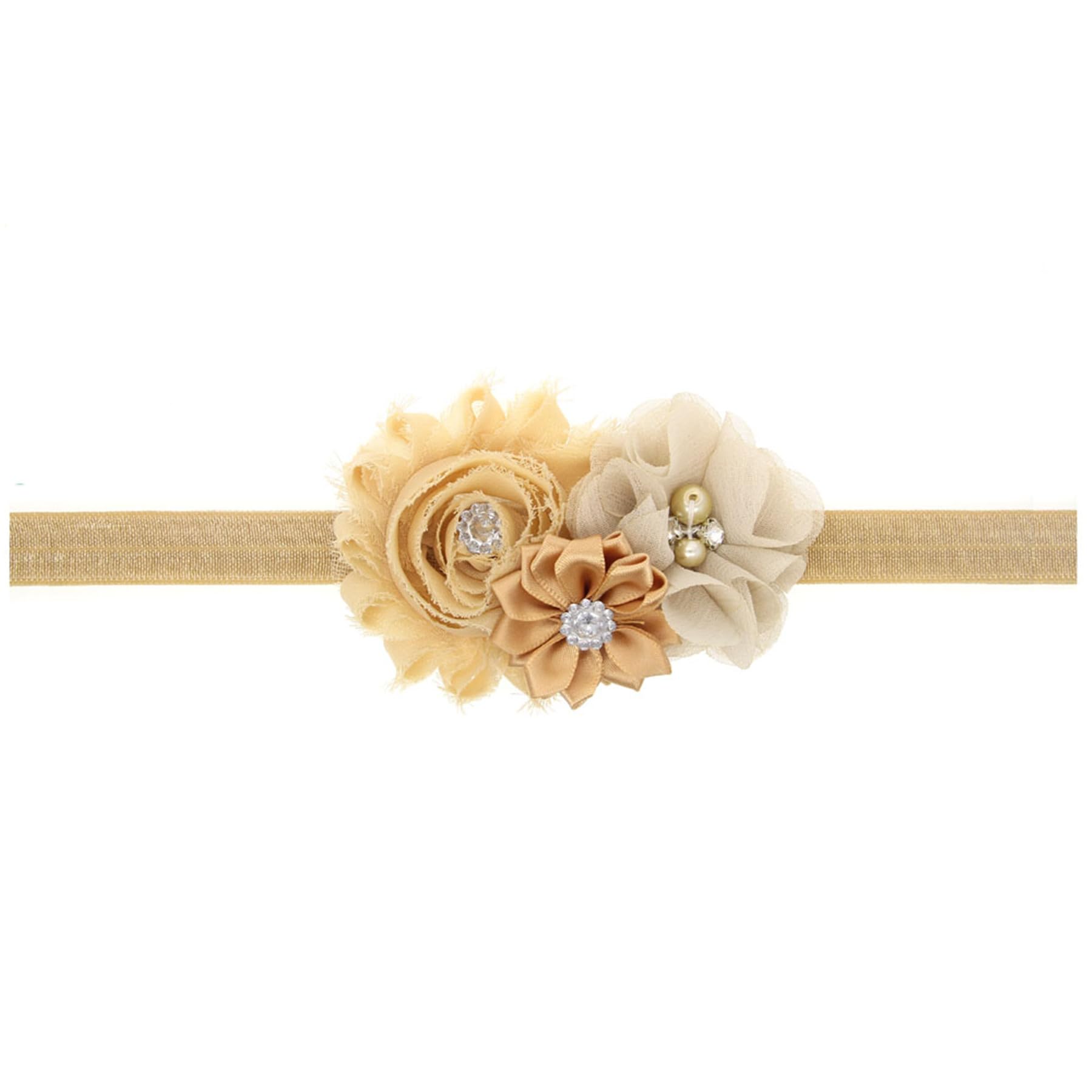 LDDCX rhinestone flower headband adds charm for weddings, parties, or everyday outfits.